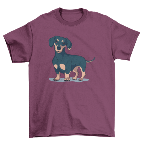 Dachshund Dog T-Shirt Design