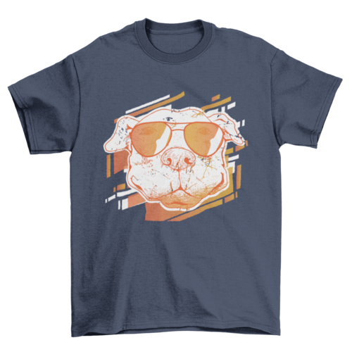 Dog With Sunglasses T-Shirt