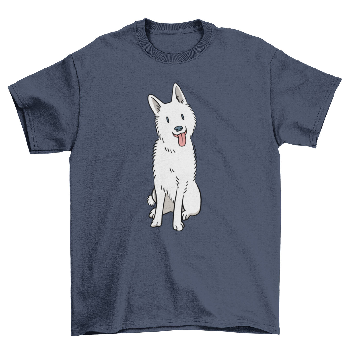 White Shepherd Dog T-Shirt