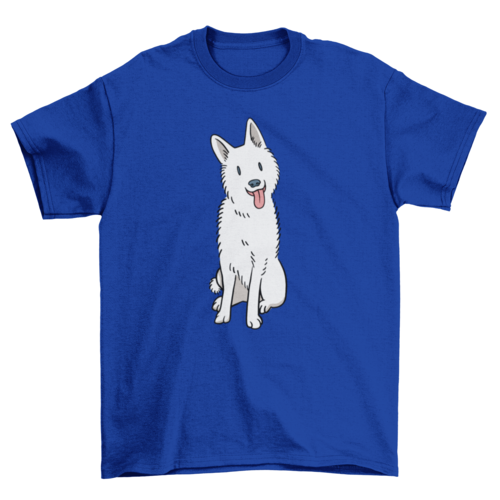 White Shepherd Dog T-Shirt