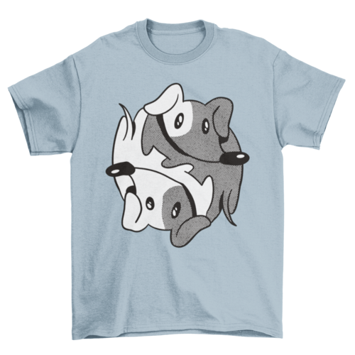 Dachshund Yin Yang Dog T-Shirt