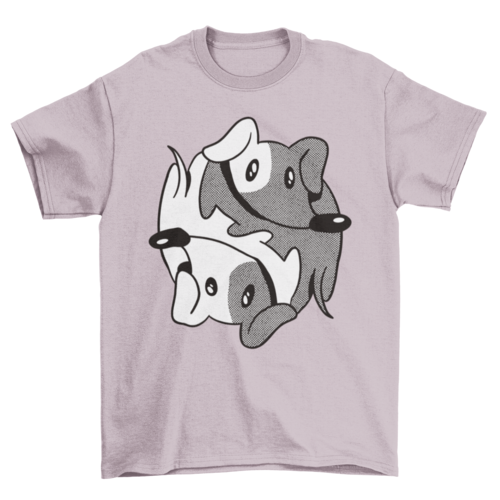 Dachshund Yin Yang Dog T-Shirt