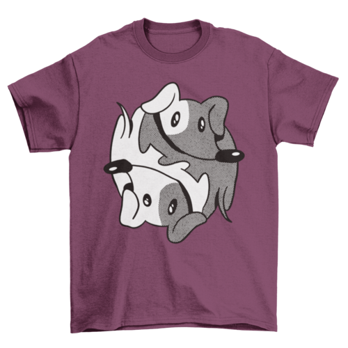 Dachshund Yin Yang Dog T-Shirt