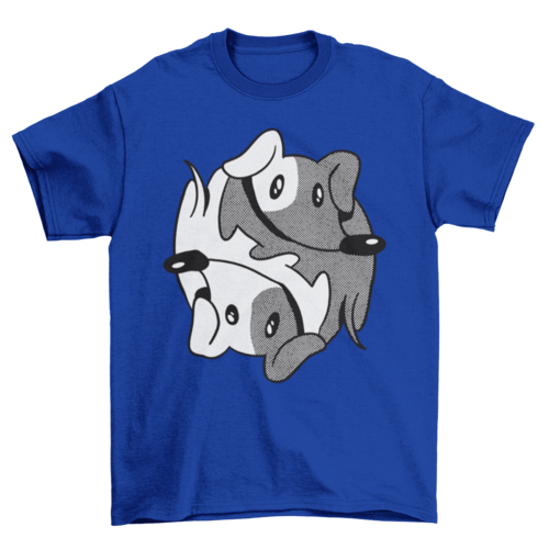 Dachshund Yin Yang Dog T-Shirt
