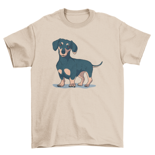 Dachshund Dog T-Shirt Design