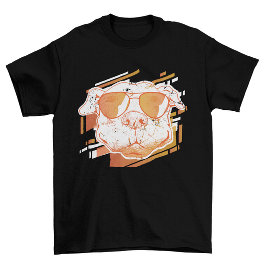 Dog With Sunglasses T-Shirt