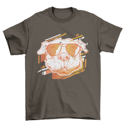 Dog With Sunglasses T-Shirt