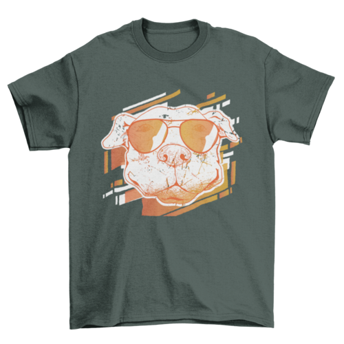 Dog With Sunglasses T-Shirt