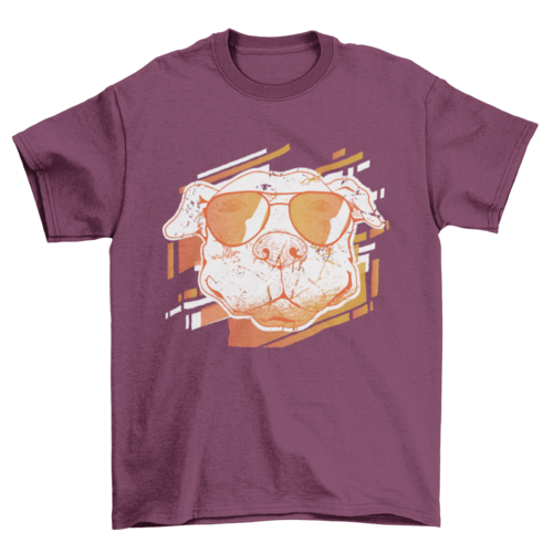Dog With Sunglasses T-Shirt