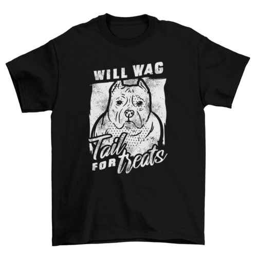 Cool Wag Tail For Treats Dog T-Shirt