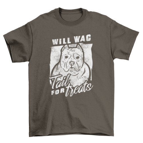 Cool Wag Tail For Treats Dog T-Shirt