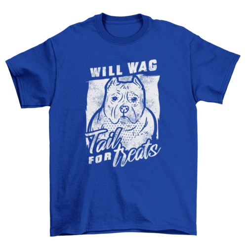 Cool Wag Tail For Treats Dog T-Shirt