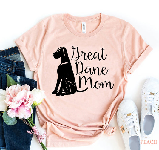 Great Dane Mom Tee Shirt
